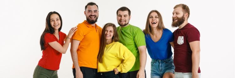 Comunidad de personas que practican para mejorar su nivel de inglés